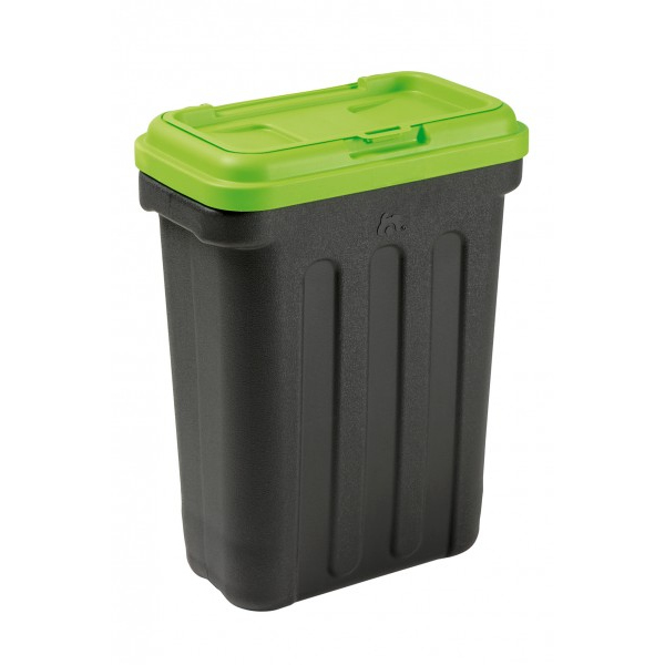 Maelson Dry Box Vorratsbehälter Futtertonne grün/schwarz 15kg