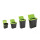 Maelson Dry Box Vorratsbehälter Futtertonne grün/schwarz 20kg