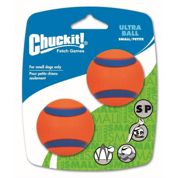 Chuckit! Ultra Ball S small 2 Stk 2-er Pack Hundeball Bälle