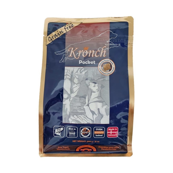 Henne Pet Food - Lakse Kronch Pocket Getreidefreier Snack...