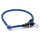 Mystique® Biothane Halsband rund mit Zugbegrenzung 8mm blau 40cm