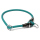 Mystique® Biothane Halsband rund mit Zugbegrenzung 8mm hellgrün 55cm