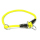 Mystique® Biothane Halsband rund mit Zugbegrenzung 8mm neon gelb 45cm