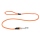 Mystique® Biothane Leine rund 6mm mit Handschlaufe neon orange 2m