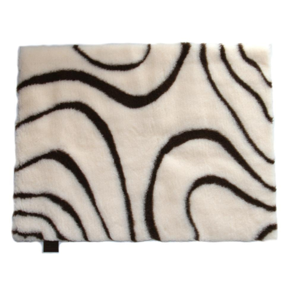Vetbed Isobed SL -Wave- creme/braun 100 x 75cm