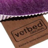 Vetbed Isobed SL purple Hearts, Paws & Bones