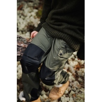 Pinewood 9985 Outdoorhose Lappland Kids Midgreen/Schwarz (138) 116