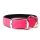 Mystique® Biothane Halsband Deluxe Neopren 25mm beta neon pink 45-53cm