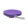 Mystique® Gummierte Schleppleine 15mm mit Handschlaufe Standard Karabiner lila 15m