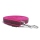 Mystique® Gummierte Schleppleine 20mm mit Handschlaufe Standard Karabiner purpur 15m