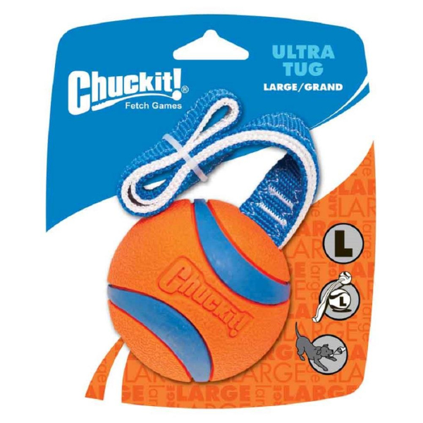 Chuckit! Ultra Tug Hundespielzeug Ball am Band Wurfball L...