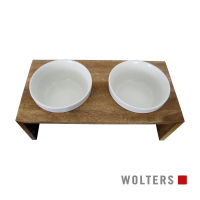 Wolters Gohan Doppelnapf teak XS (2 x 0,2 L)