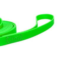 Mystique® Biothane Schleppleine 13mm vernäht mit HS Standard Karabiner beta neon grün 6m