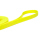 Mystique® Biothane Schleppleine 13mm vernäht mit HS Standard Karabiner beta neon gelb 10m