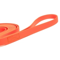Mystique® Biothane Schleppleine 16mm vernäht mit HS Standard Karabiner beta neon orange 15m