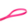 Mystique® Biothane Schleppleine 19mm vernäht mit HS Scherenkarabinerhaken gold neon pink 10m