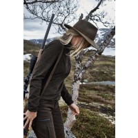 Northern Hunting Freja Fleecepullover melangebraun 44