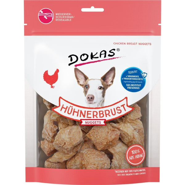 DOKAS - Hühnerbrust Nuggets 1er Pack (1 x 110g)