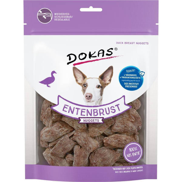 DOKAS - Entenbrust Nuggets 1er Pack (1 x 110g)