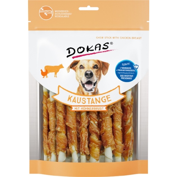 DOKAS - Kaustange mit Hühnerbrust, 200g NEU
