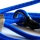 MewogS Moxonleine 6mm HORN mit Zugbegrenzung 100cm blau