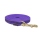 Mystique® Gummierte Schleppleine 15mm mit Handschlaufe Messing Karabiner lila 5m