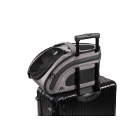 Maelson Snuggle Kennel Flugbox Autobox 48 x 28 x 25 cm Anthracite
