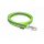 Mystique® Gummierte Leine 20mm ohne Handschlaufe Scherenkarabinerhaken neon grün 1m