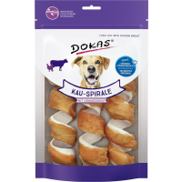 DOKAS - Kau-Spirale mit Hühnerbrust 4er Pack (4 x 110g)