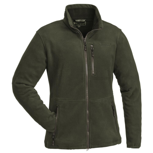 Pinewood 3065 Finnveden Damen Fleecejacke Grün (100)