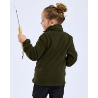 Pinewood 6065 Finnveden Fleecejacke Kids grün (100) 140