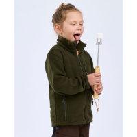 Pinewood 6065 Finnveden Fleecejacke Kids grün (100) 176
