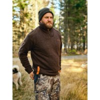 Pinewood 9648 Hurricane Strickpullover braun mix (207) XL