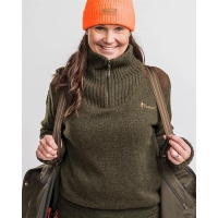 Pinewood 9349 Hurricane Damen Strickpullover dunkelgrün (142) S