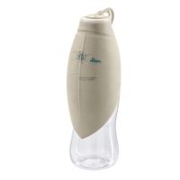 HUNTER Outdoor Trinkflasche mit Silikonnapf List Beige