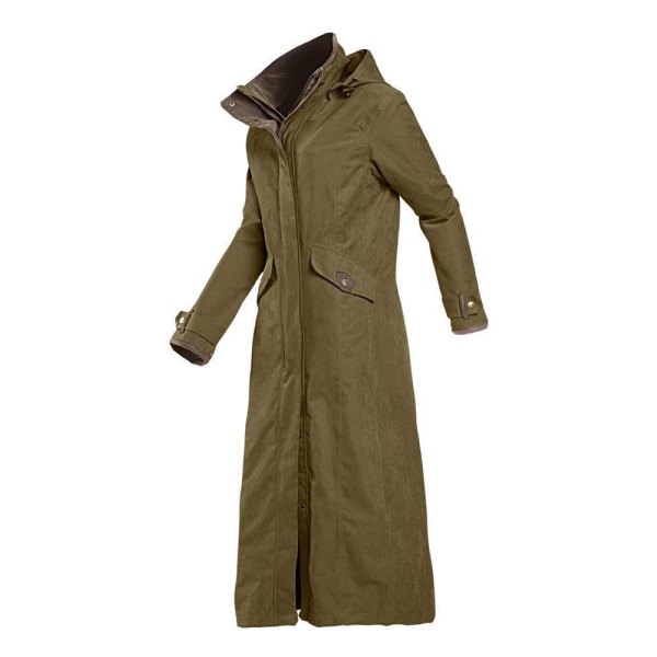 Baleno Mantel Kensington Damen Pine Green XXXL