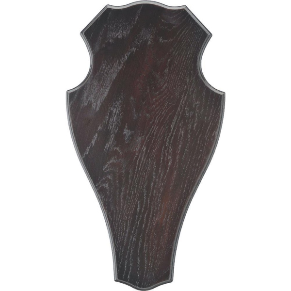Hirschschild Eiche dunkel 1 32 x18cm
