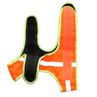 Bracco Jagdhund Signalweste orange