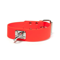 Mystique® Biothane Schweisshalsband 38mm neon orange