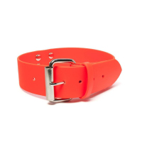 Mystique® Biothane Schweisshalsband 38mm neon orange