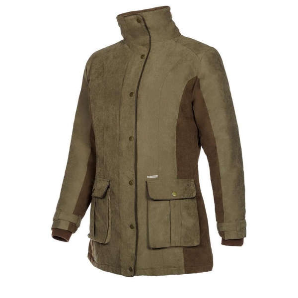 Baleno Mantel Snowfield Damen Khaki/Chocolate L