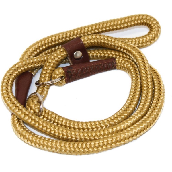 Oliver Kiraly Edition Retrieverleine mit Zugbegrenzung 130cm / 10mm gold