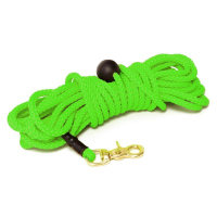 Mystique® Nylon Feldleine rund 7mm neon grün 30m Messing Scherenkarabinerhaken