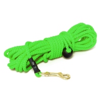 Mystique® Nylon Feldleine rund 7mm neon grün 40m Messing Standard