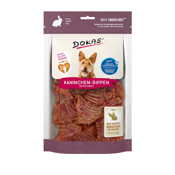 DOKAS - Kaninchen-Rippen mit Fleisch (1 x 100g)