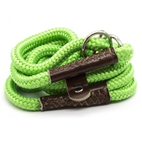 Oliver Kiraly Edition Retrieverleine mit Zugbegrenzung 130cm / 10mm light green