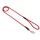 Mystique FT Leine mit Karabiner 8mm rot 150cm