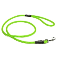 Mystique FT Leine mit Karabiner 8mm neon grün 150cm