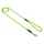 Mystique FT Leine mit Karabiner 8mm neon grün 150cm