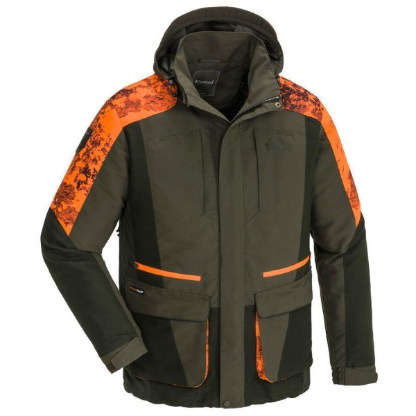 Pinewood 5676 Forest Camou Jacke Moosgrün/Strata Blaze (721)